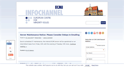 Desktop Screenshot of infoecmi.eu